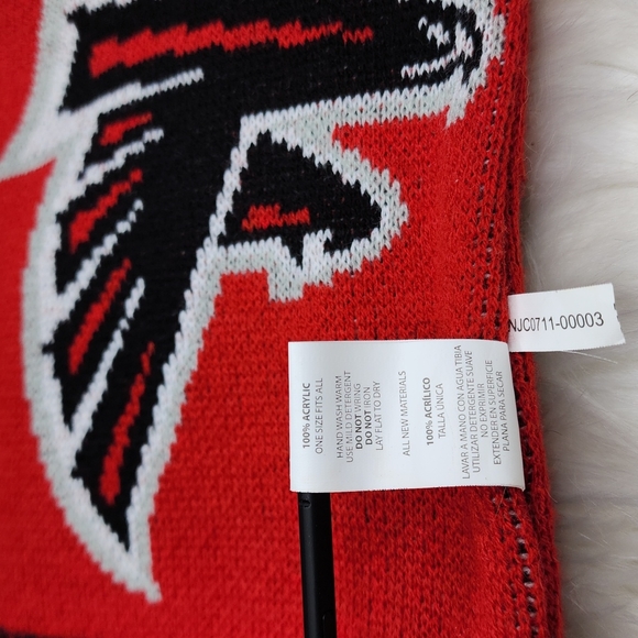 NFL Atlanta Falcons Scarf, Micro Helmet, Paper Pad Gift Set - Picture 6 of 16